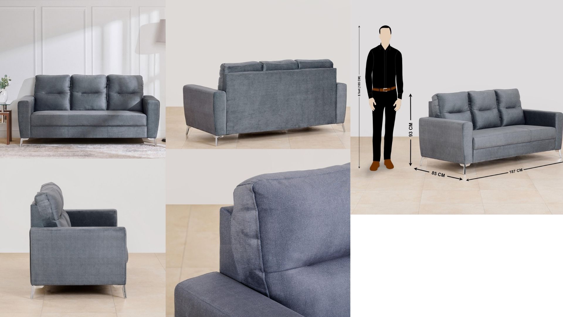 Premium leatherette / faux leather (beige)