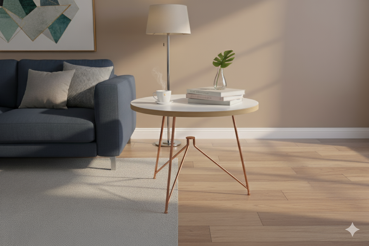 Rounded Shape coffee center table