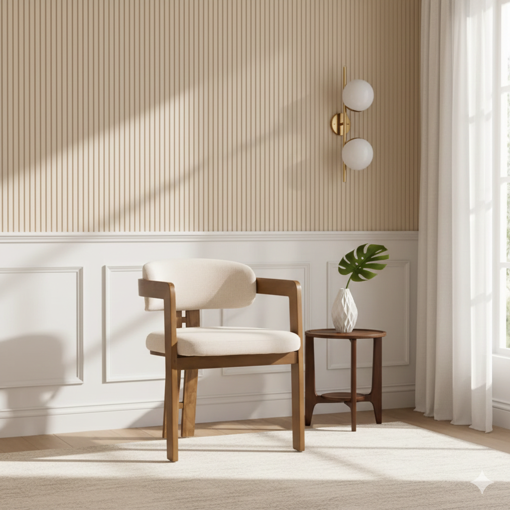 The Modern Cane Barrel Chair